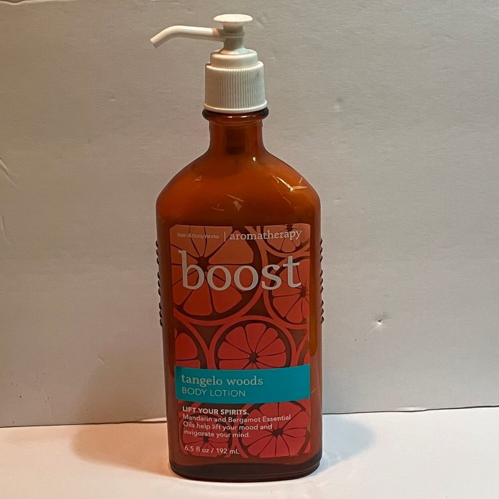 Bath & Body Works Boost Tangelo Woods Aromatherapy Lotion 6.5oz